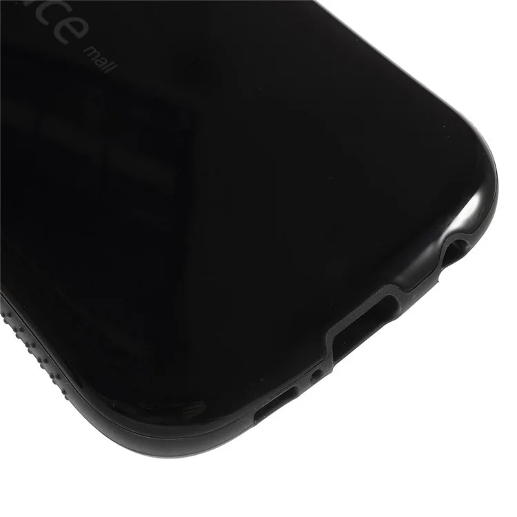 IFACE MALL Glossy PC TPU Hybrid Case for Samsung Galaxy S6 G920 - Black