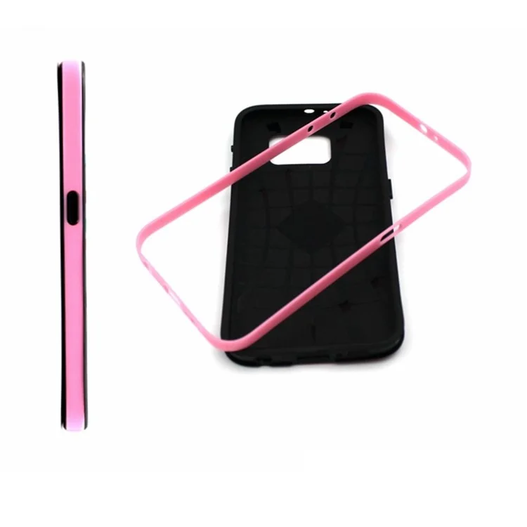 PC and TPU Combo Shell Cover for Samsung Galaxy S6 G920 - Elegant Peony