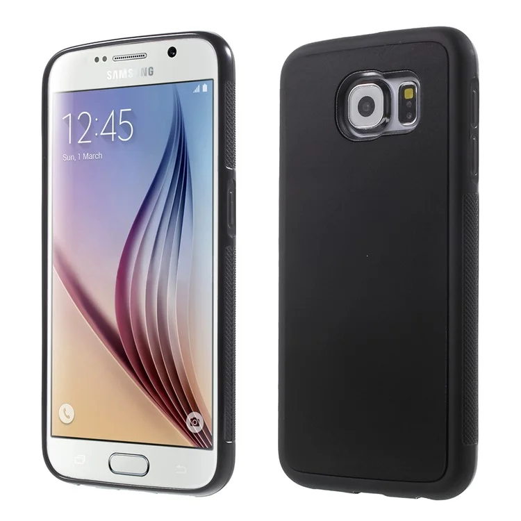 MYFONLO Hands-free Magic Sticks Anti-Gravity Case for Samsung Galaxy S6 G920 - Black