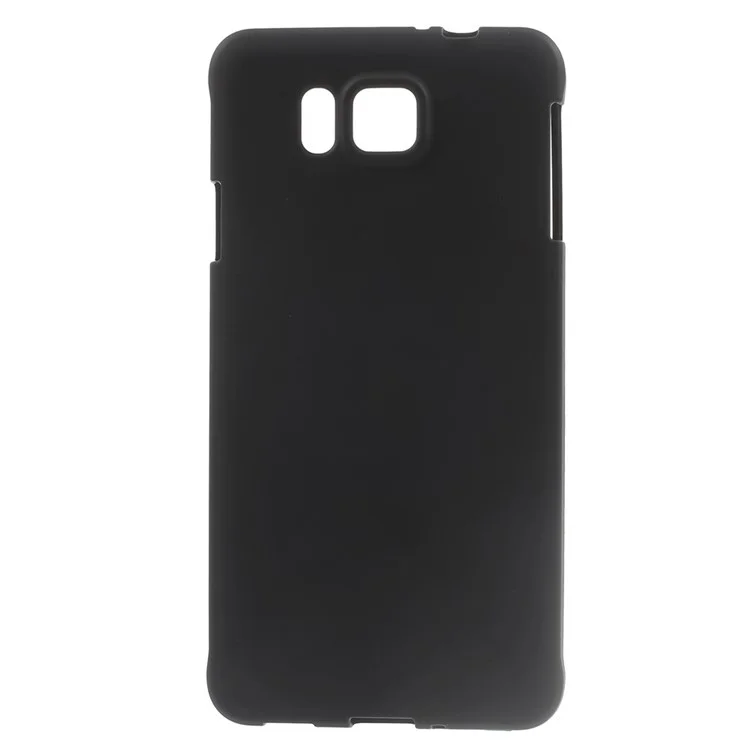 Matte TPU Gel Case Cover for Samsung Galaxy Alpha SM-G850F SM-G850A - Black