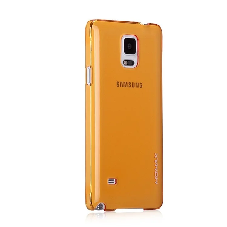 MOMAX Clear Breeze PC Cover for Samsung Galaxy Note 4 N910 - Yellow