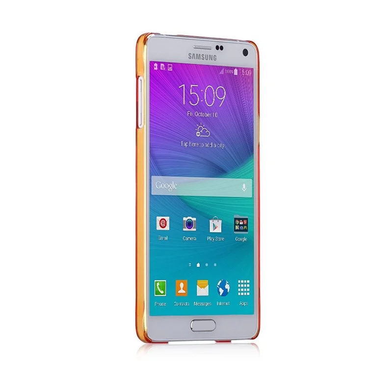 MOMAX Clear Breeze PC Cover for Samsung Galaxy Note 4 N910 - Yellow