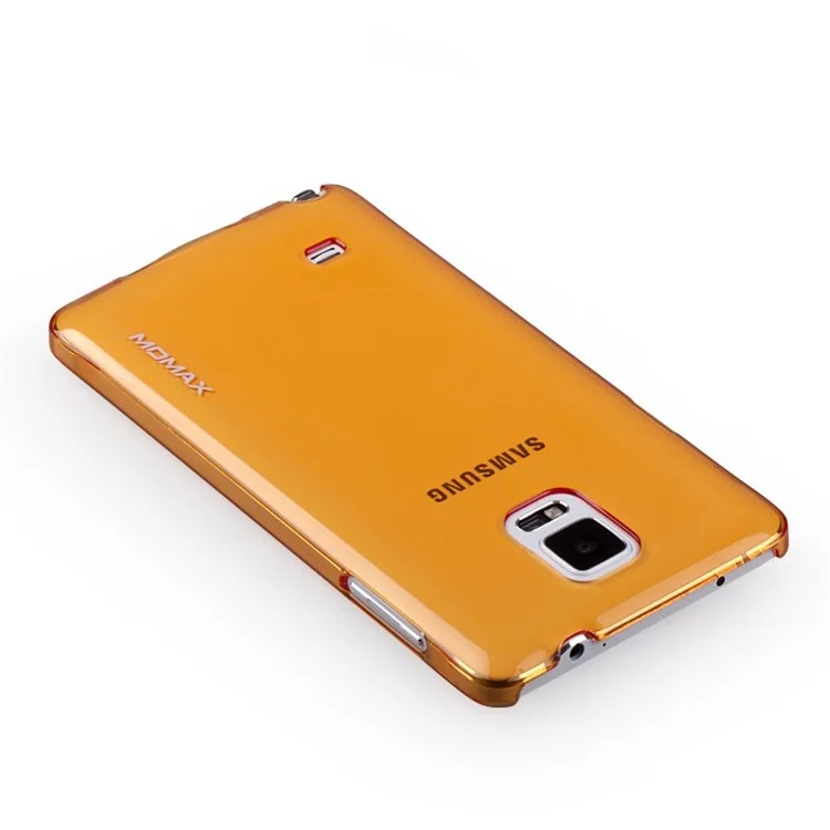 MOMAX Clear Breeze PC Cover for Samsung Galaxy Note 4 N910 - Yellow