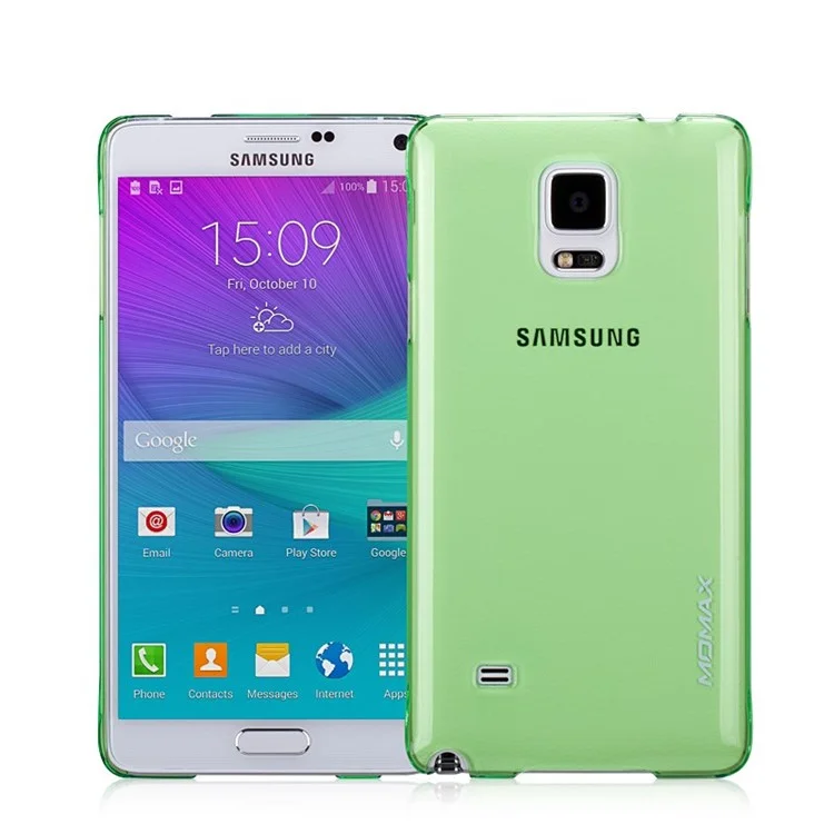 MOMAX Clear Breeze PC Cover for Samsung Galaxy Note 4 N910 - Green