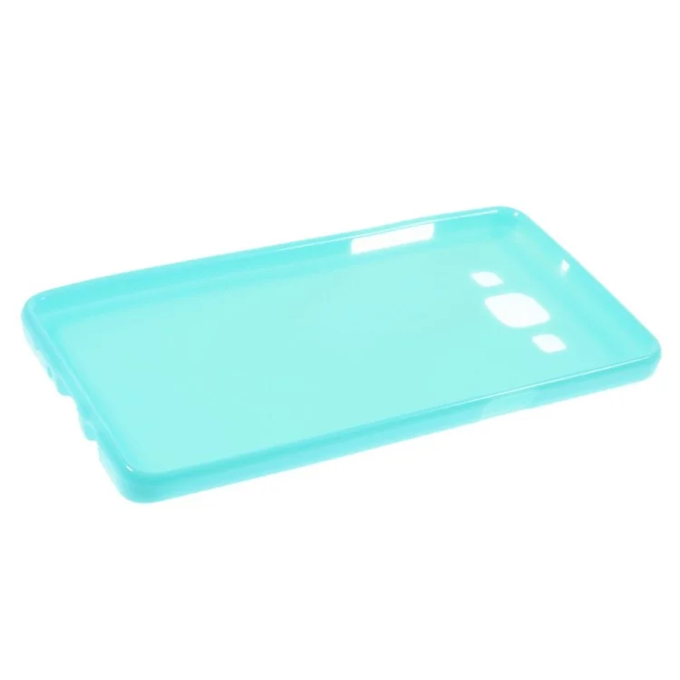 Blue Solid Color Candy TPU Phone Cover for Samsung Galaxy A5 SM-A500F