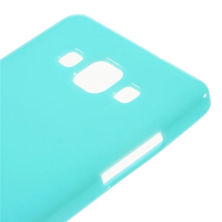 Blue Solid Color Candy TPU Phone Cover for Samsung Galaxy A5 SM-A500F