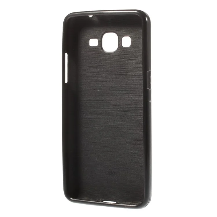Solid Color Candy TPU Case for Samsung Galaxy Grand Prime SM-G530H - Black