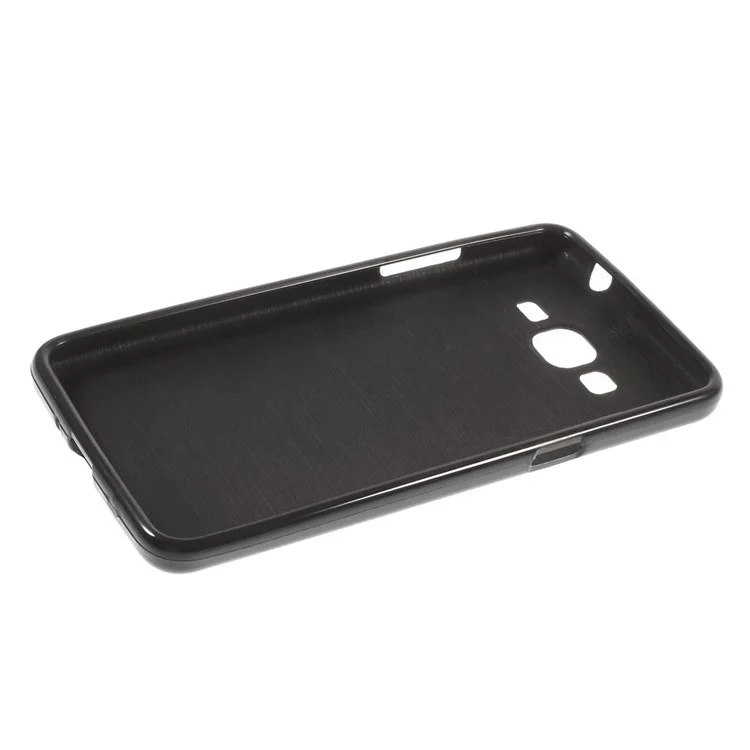 Solid Color Candy TPU Case for Samsung Galaxy Grand Prime SM-G530H - Black