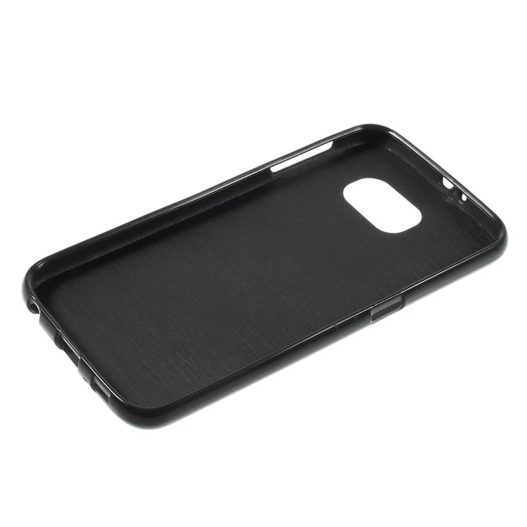 Solid Color Candy TPU Case for Samsung Galaxy S6 G920 - Black