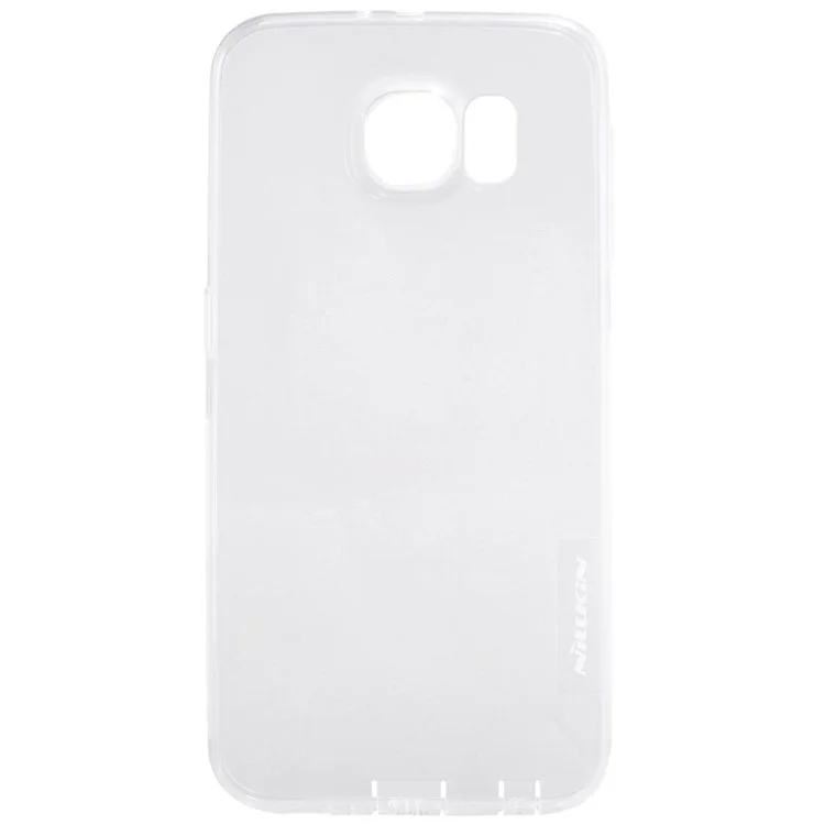 NILLKIN 0.6mm Nature TPU Shell Case for Samsung Galaxy S6 Edge G925 - White