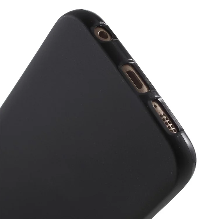 Double-sided Matte TPU Case for Samsung Galaxy S6 Edge G925 - Black