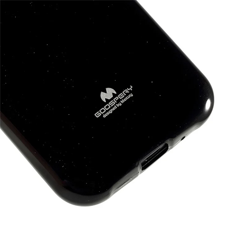 Mercury GOOSPERY Glittery Powder Jelly TPU Case for Samsung Galaxy J1 / J1 4G - Black