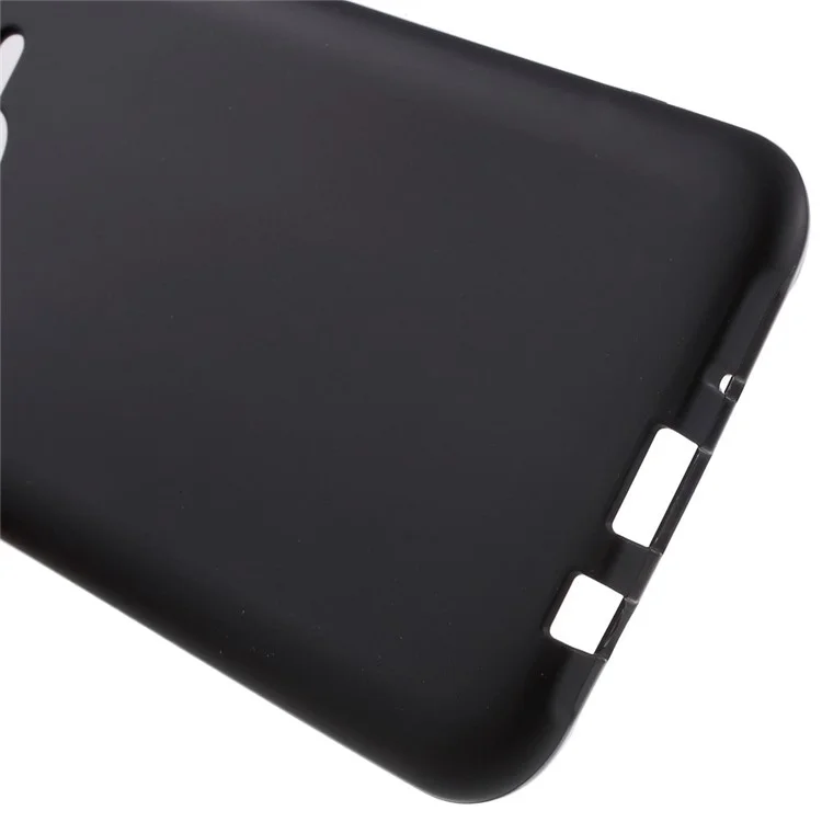 Double-sided Matte TPU Case for Samsung Galaxy J7 SM-J700F - Black