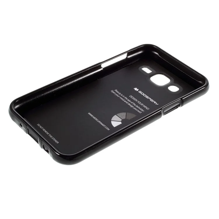 MERCURY GOOSPERY for Samsung Galaxy J5 SM-J500F Jelly Case TPU Cover - Black
