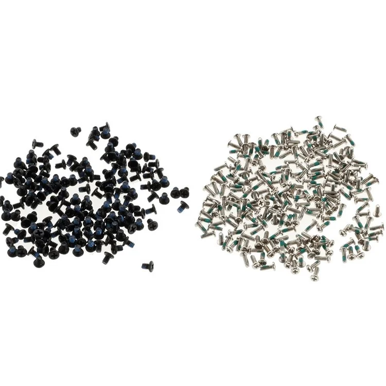 200pcs Black Screws & 200pcs White Screws for Samsung Galaxy S5 G900 - Black