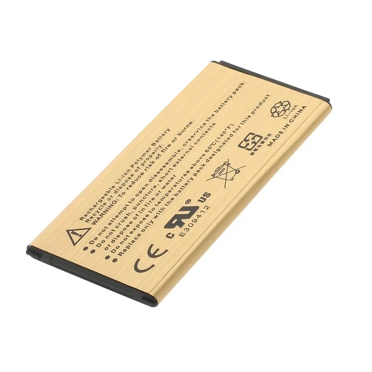 2850mAh Li-ion Polymer Gold Color Battery for Samsung Galaxy Alpha SM-G850F SM-G850A