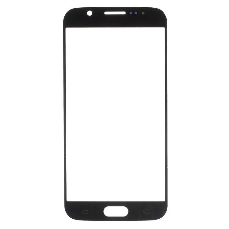 Front Screen Glass Lens Repair Part for Samsung Galaxy S6 G920 - Black