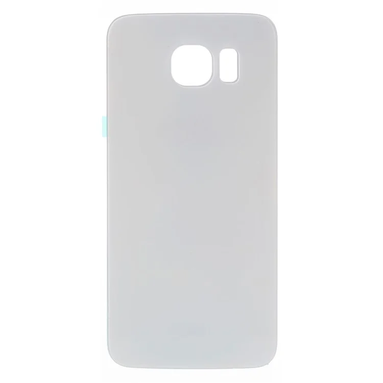 For Samsung Galaxy S6 G920 Battery Housing Cover with Adhesive Sticker - White