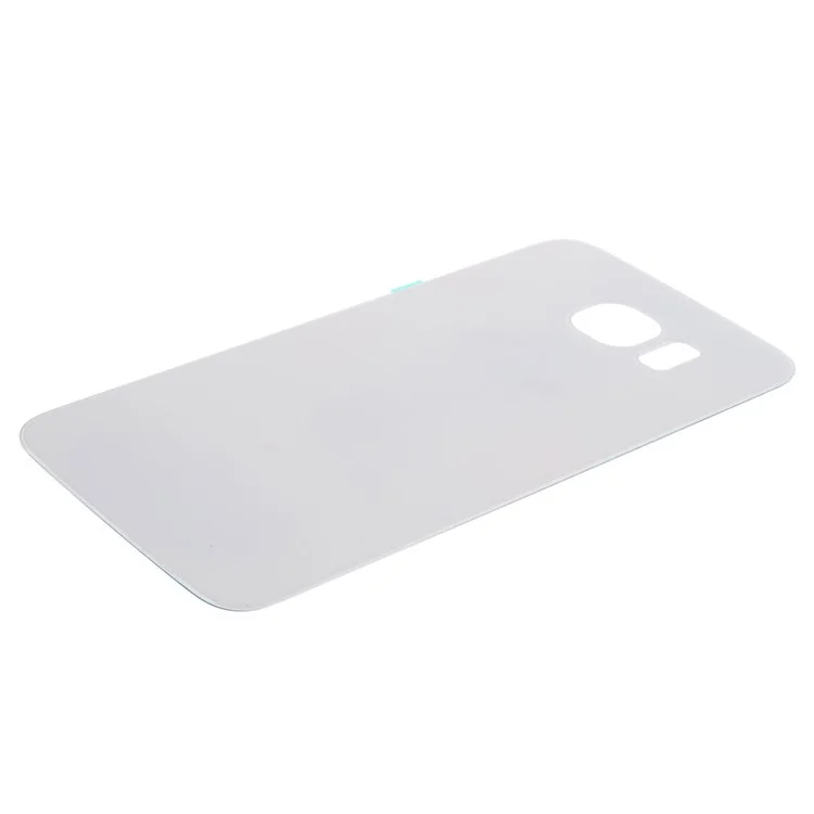 For Samsung Galaxy S6 G920 Battery Housing Cover with Adhesive Sticker - White