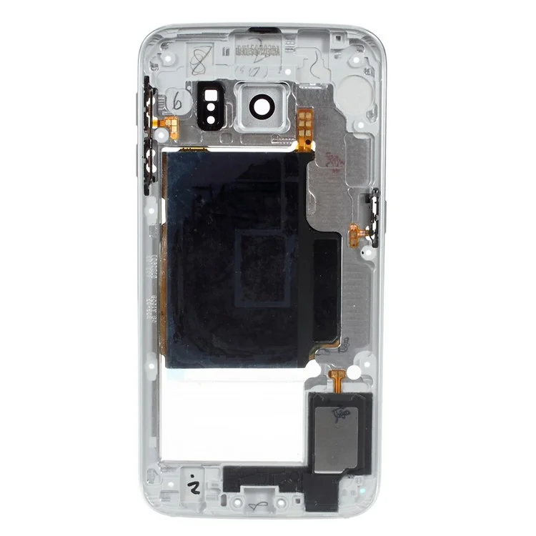 Middle Plate Frame Replacement for Samsung Galaxy S6 edge SM-G925F - Silver Color