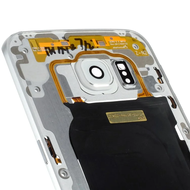 Middle Plate Frame Replacement for Samsung Galaxy S6 edge SM-G925F - Silver Color