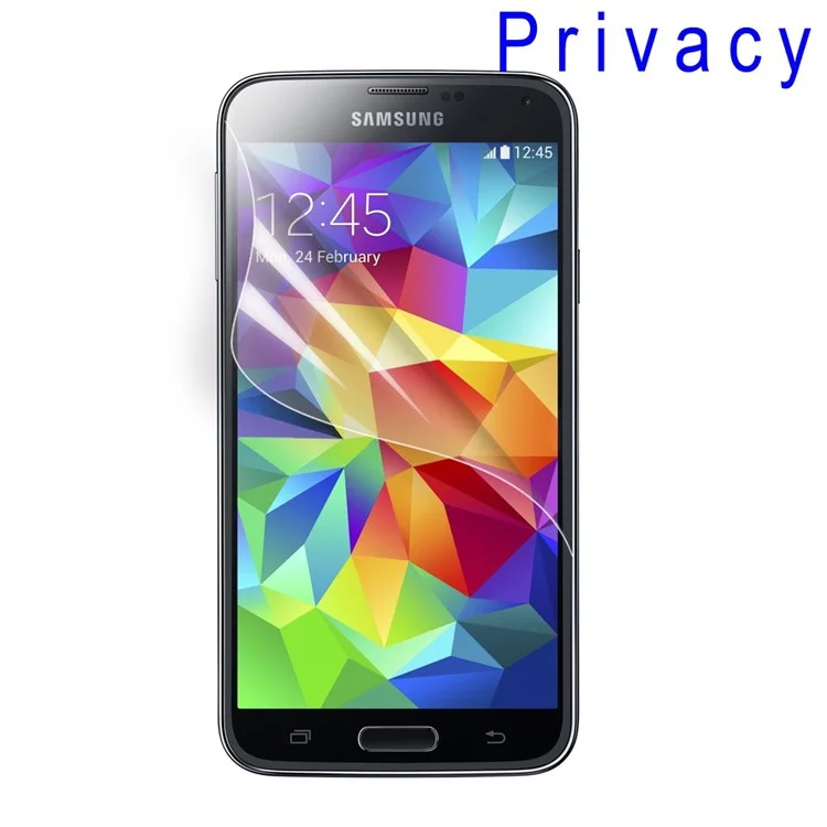 Privacy Anti-Spy LCD Screen Protective Film for Samsung S5 mini G800