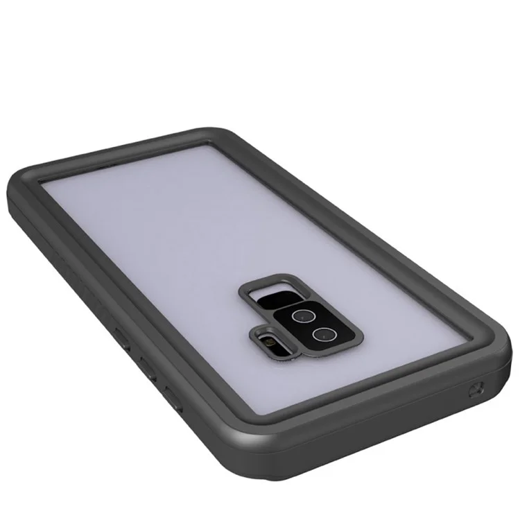 IP68 Waterproof Case Dirt/Dust/Snow Proof Shell for Samsung Galaxy S9+ SM-G965 - Black