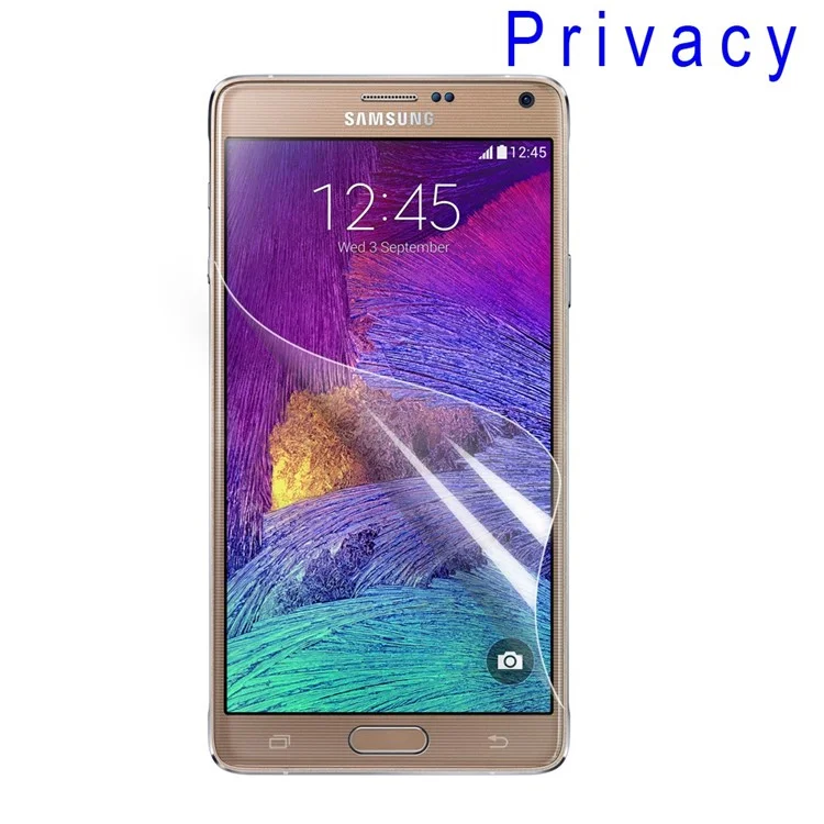 Privacy Screen Protector Anti-spy Film for Samsung Galaxy Note 4 N910