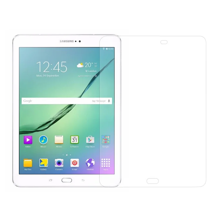 0,3 Mm Gehärteter Glas-Displayschutzfolie Für Samsung Galaxy Tab S2 9.7 T810 T815 Bogenkante