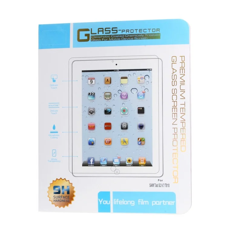 9H Tempered Glass Screen Protector for Samsung Galaxy Tab S2 9.7 T810 T815