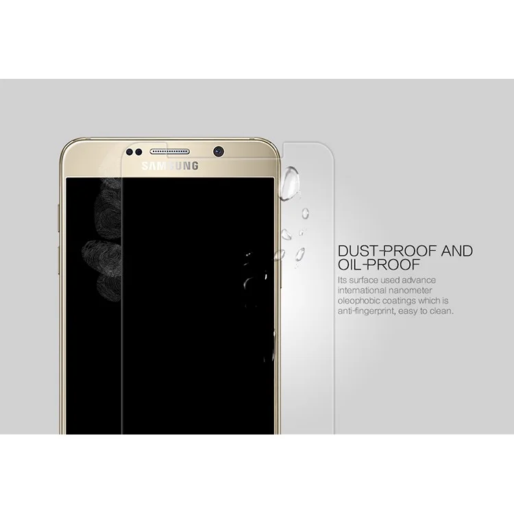 NILLKIN for Samsung Galaxy Note 5 Amazing H+PRO Tempered Glass Screen Guard Nanometer Anti-Explosion