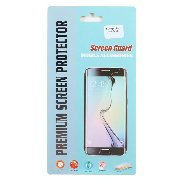 Full Coverage Soft Screen Protector for Samsung Galaxy S6 edge Plus G928 Explosion-proof
