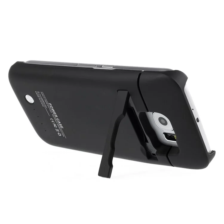 4200mAh Backup Battery Charger Case for Samsung Galaxy S6 Edge G925 - Black