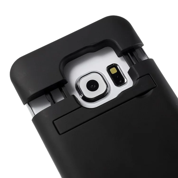 4200mAh Backup Battery Charger Case for Samsung Galaxy S6 Edge G925 - Black