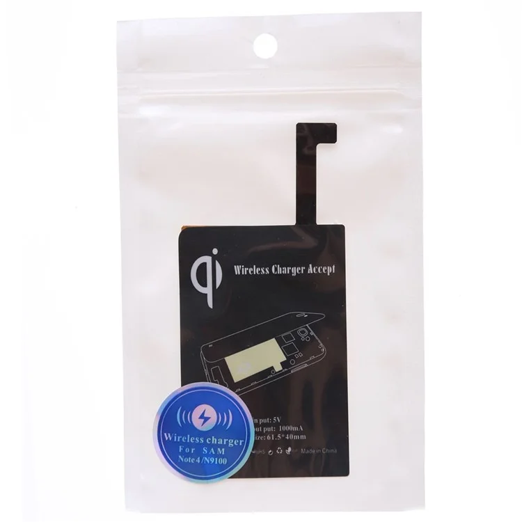 Ultrathin Wireless Qi Charging Receiver for Samsung Galaxy Note4 N910