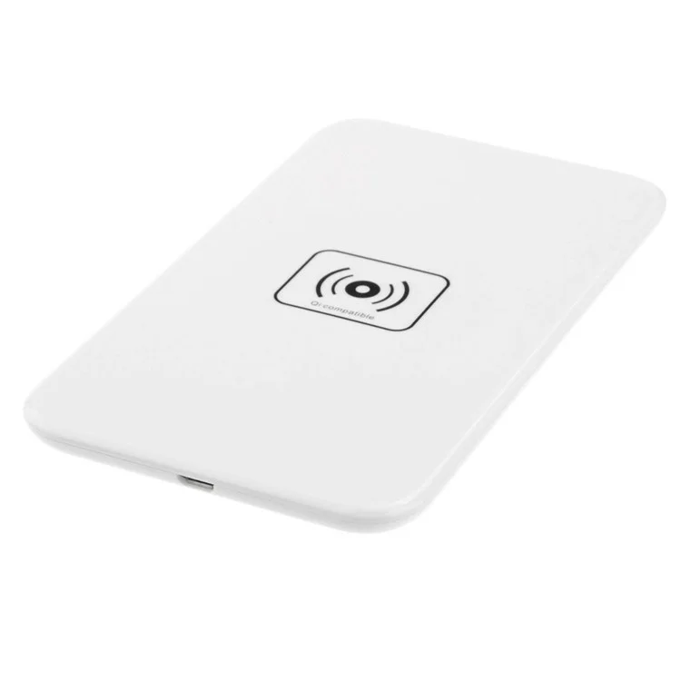 LC-X5 Qi Wireless Charging Pad for Samsung Galaxy Note Edge N915 with Wireless Charger Receiver - White