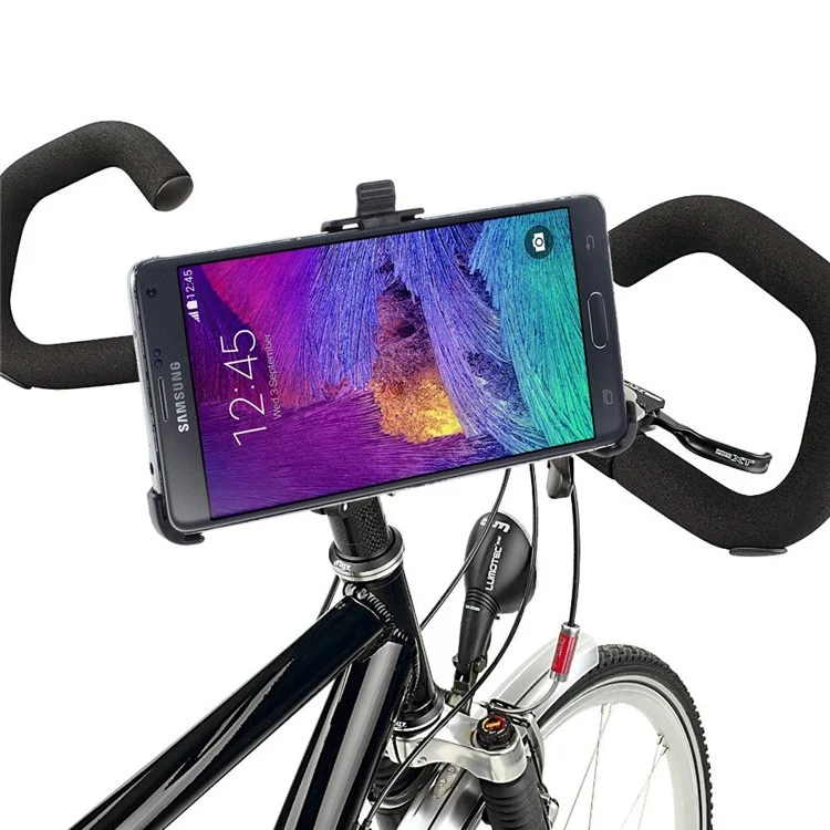 Bicycle Bike Handlebar Mount Stand w/ Swivel Ball-head for Samsung Galaxy Note 4 N910