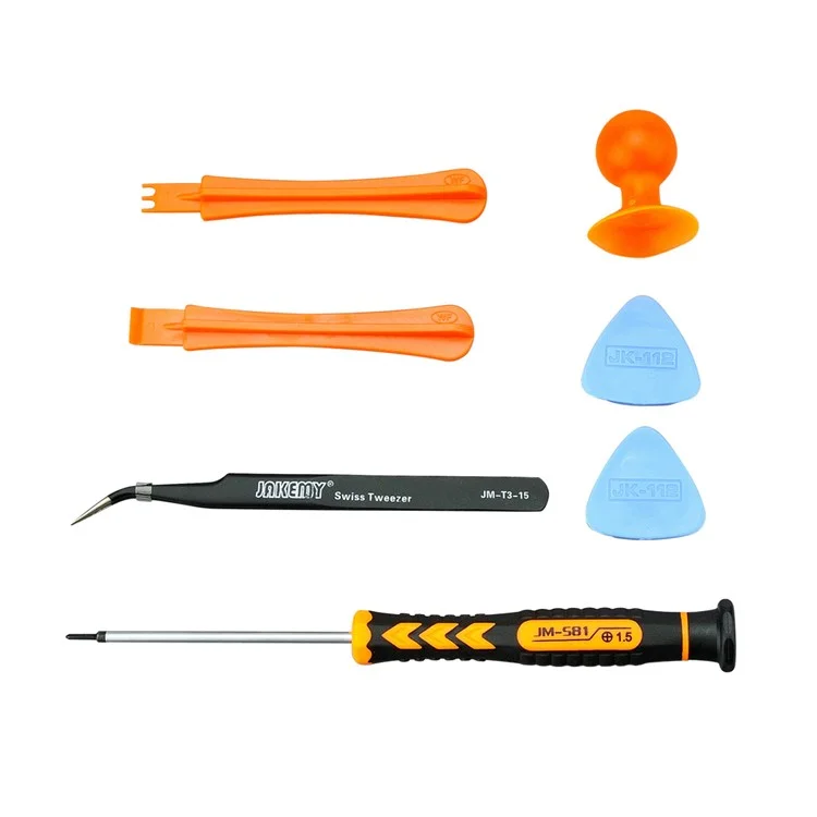 JAKEMY JM-S81 7-in-1 Repair Removal Tool Screwdriver Set for Samsung Phone