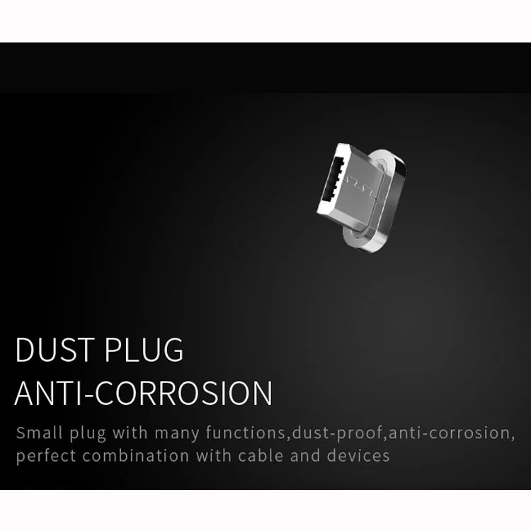 WSKEN Lite Magnetic Quick Connect Micro USB Head Converter for Micro USB Data Sync Charge Cable