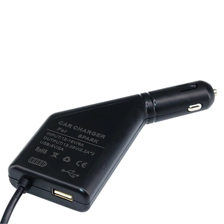 3 in 1 Car Charger for DJI Spark Drone Battery and Remote Controller