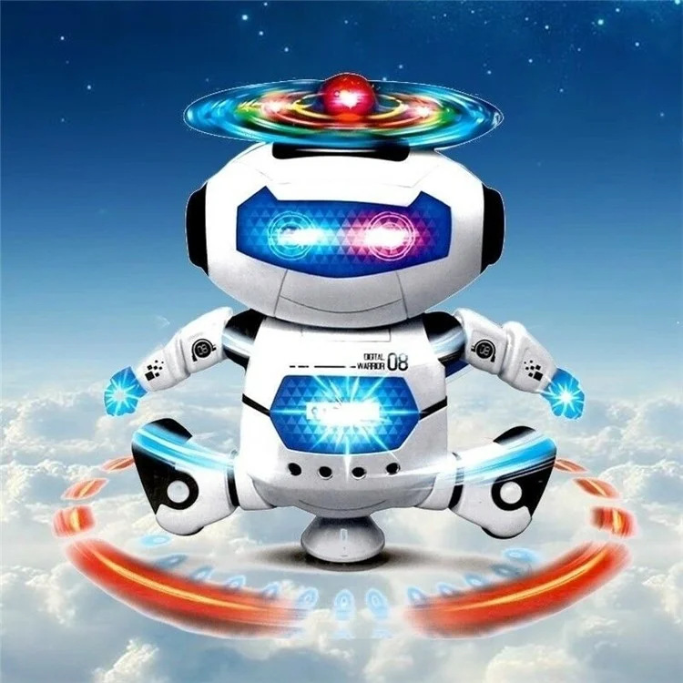 Kids Toddler Electric Toy Dancing Robot for Age 2 - 8 Boys