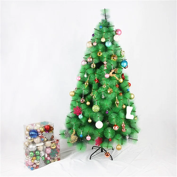 60-70PCS/Lot Christmas Tree Decor Ball Bauble Xmas Party Hanging Ball Ornament Decorations