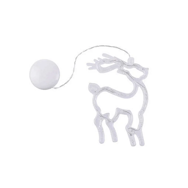 Christmas LED Wire Fairy String Light with Suction Cup - Deer