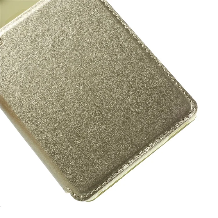 ROAR KOREA for Sony Xperia M4 Aqua / Dual Noble Leather View Case Card Holder - Champagne