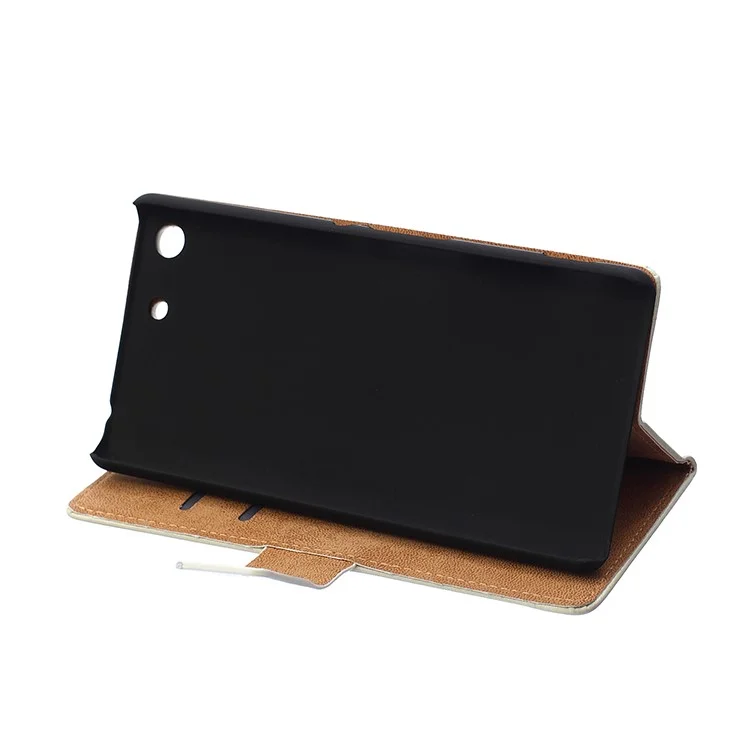 Magnetic Leather Stand Case for Sony Xperia M5 E5603 / M5 Dual E5633 - Girl Releasing Heart