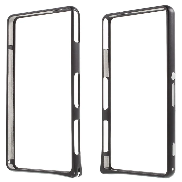 Metal Bumper Rim Hippocampal Buckle for Sony Xperia Z1 Compact D5503 - Black