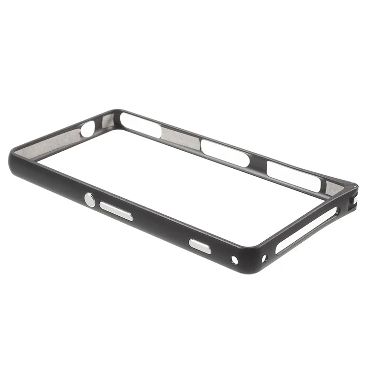 Metal Bumper Rim Hippocampal Buckle for Sony Xperia Z1 Compact D5503 - Black