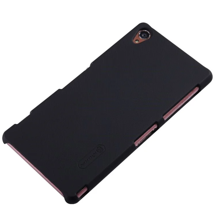 Nillkin Super Frosted Shield Hard Shell Case for Sony Xperia Z3 D6653 D6603 - Black