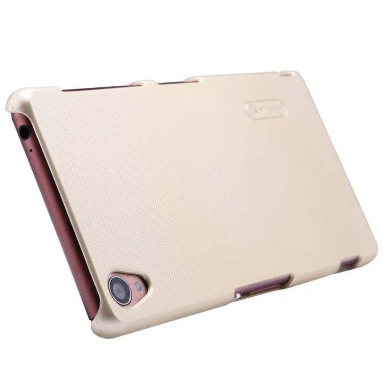 Nillkin Super Frosted Shield Hard Shell Cover for Sony Xperia Z3 D6653 D6603 - Gold