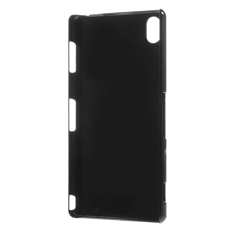 Brushed Aluminum Skin Hard Plastic Case for Sony Xperia Z3 D6653 D6603 - Gold